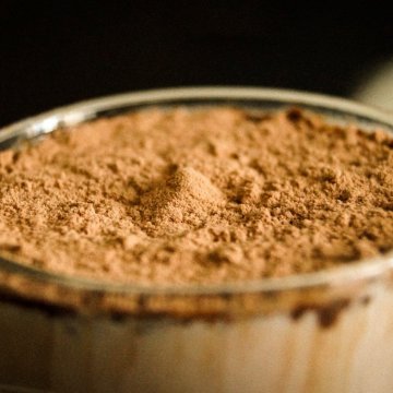 Chocolate protein powder